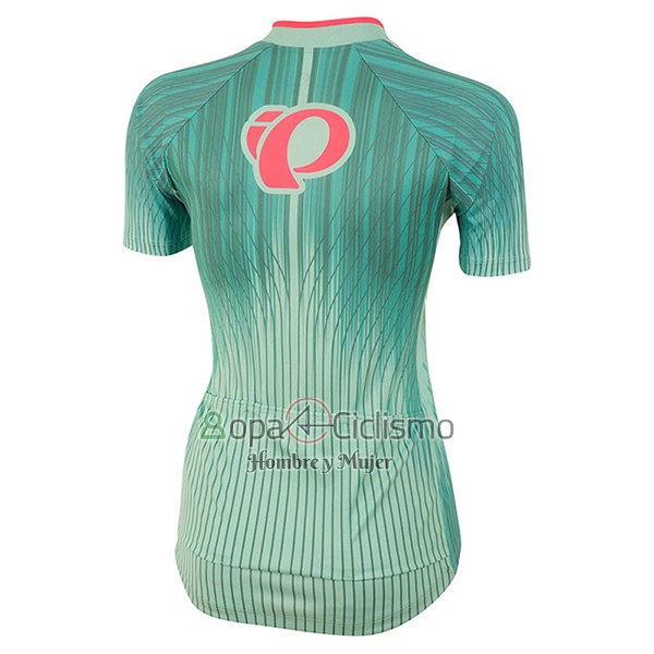Pearl Izumi Ropa Ciclismo Culotte Corto 2017 Mujer Mangas Cortas Verde y Blanco